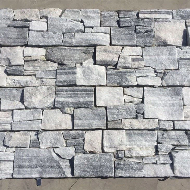 4 cloudy grey stone veneer