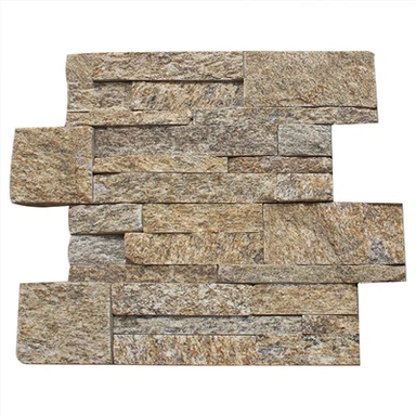 Sesamgul naturlig Tetris-avsatssten